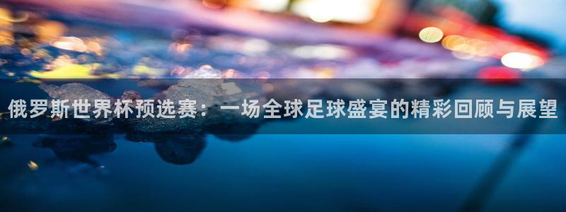 世界杯在线直播入口：俄罗斯世界杯预选赛：一场全球足球盛宴的精彩回顾与展望